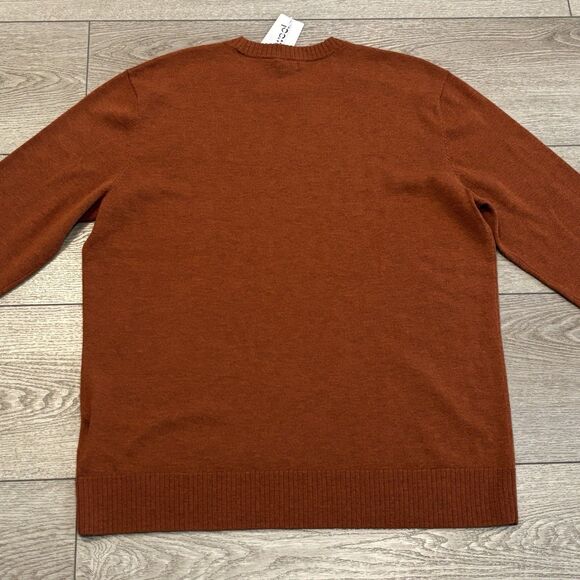 Smartwool Sparwood Crew Sweater Men's Large Picante Heather Outdoor Wool Hiking - Picture 6 of 6